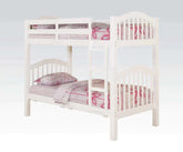 Heartland White Twin/Twin Bunk Bed Model 2354 By ACME Furniture